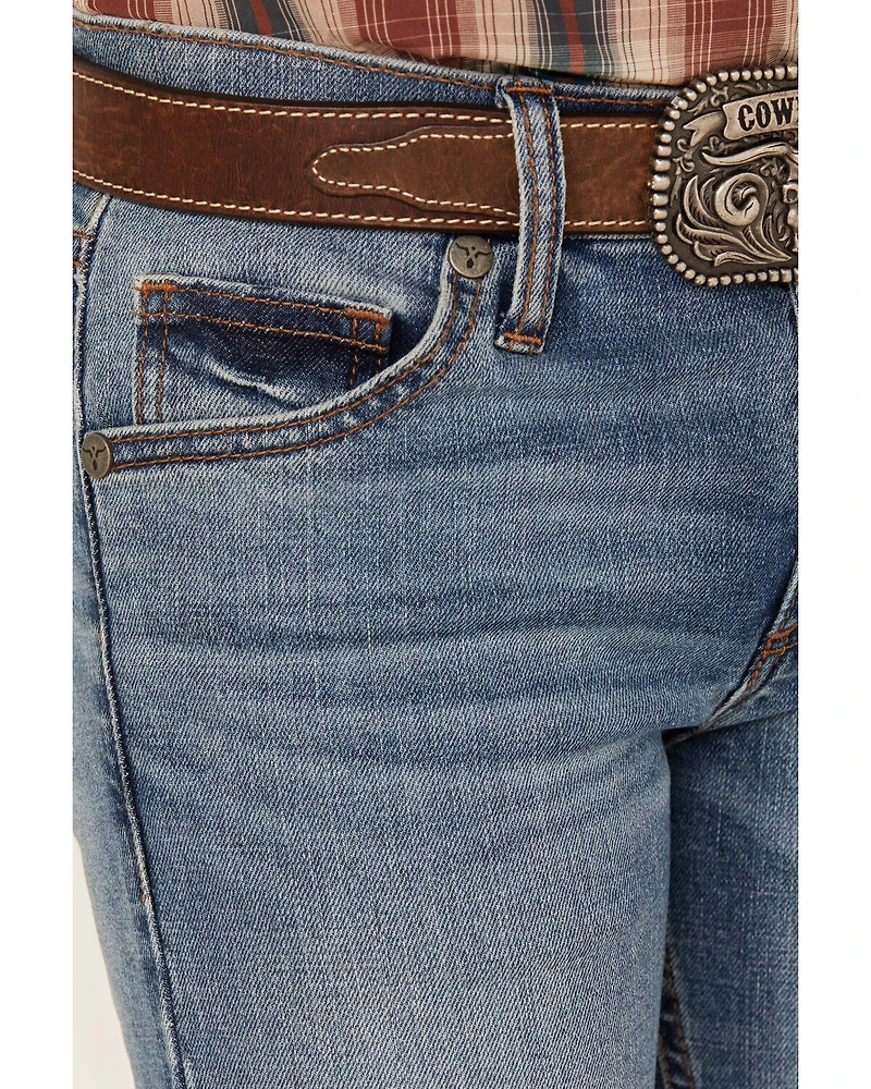 Wrangler 20X Boys' Wright 42 Vintage Bootcut Stretch Denim Jeans