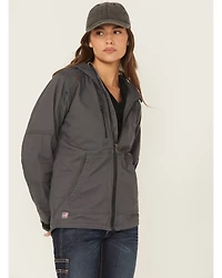 Ariat Women's Iron Grey FR Duralight Stretch Canvas Jacket