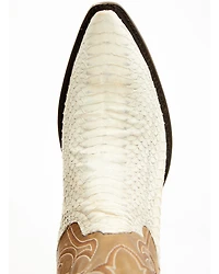 Dan Post Men's Exotic Snake Skin Western Boots - Snip Toe