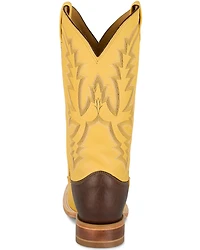 Justin Men's Deerskin Western Boots - Square Toe