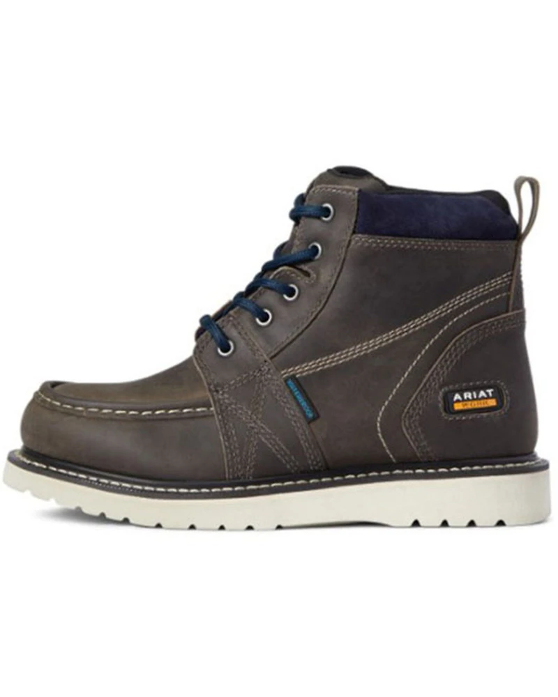 Ariat Women's Rebar Wedge Waterproof Work Boots - Soft Toe
