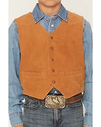 Cody James Boys' William Corduroy Western Vest