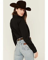 Kimes Ranch Women's Logo Long Sleeve Button-Down Western Shirt