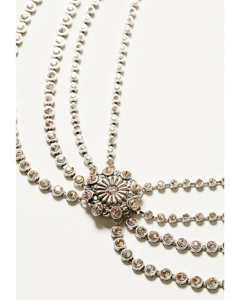 Shyanne Women's Champagne Chateau Collar Necklace