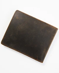 Cody James Men's Brown Mexico Slash Bifold Leather Wallet