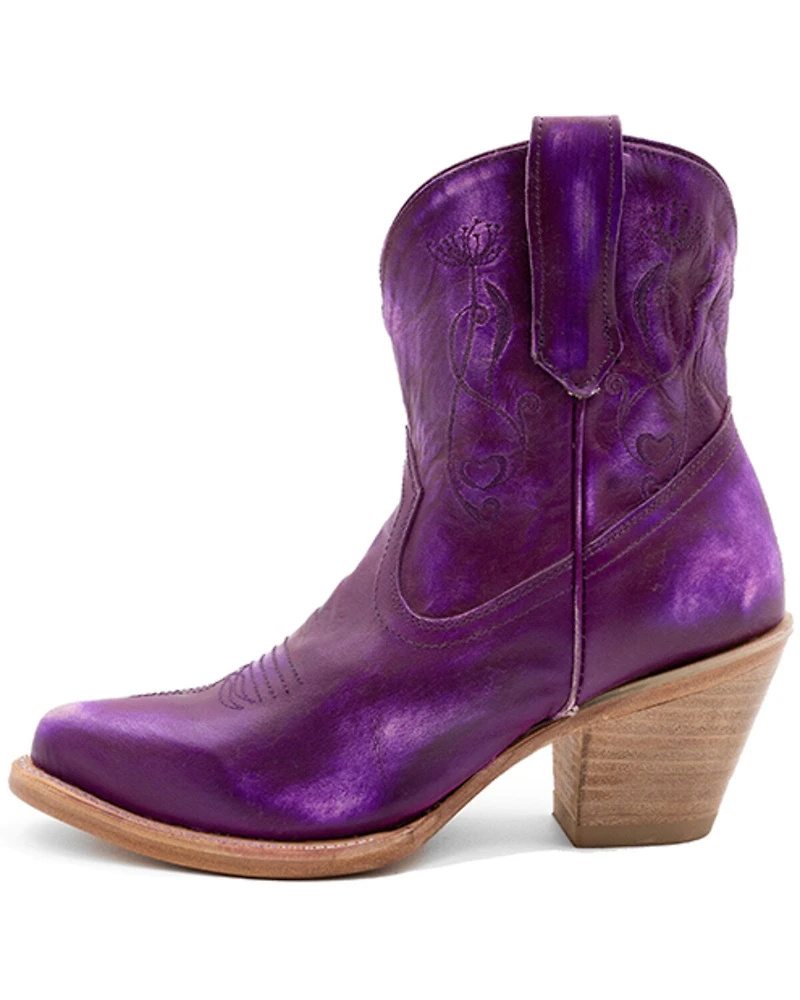 Ferrini Women's Pixie Western Booties - Round Toe