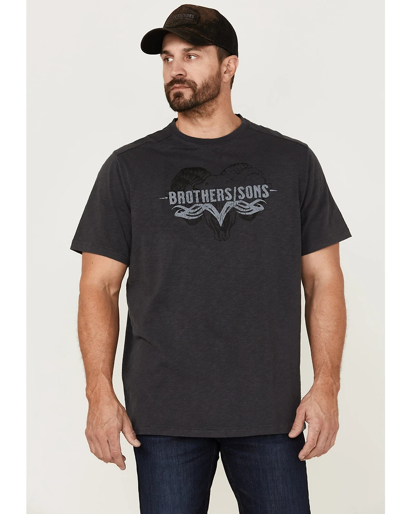 Brothers and Sons Men's Badlands Ram Graphic T-Shirt