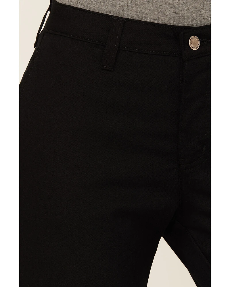 Dickies Women's Mid Rise Skinny Stretch Twill Work Pants