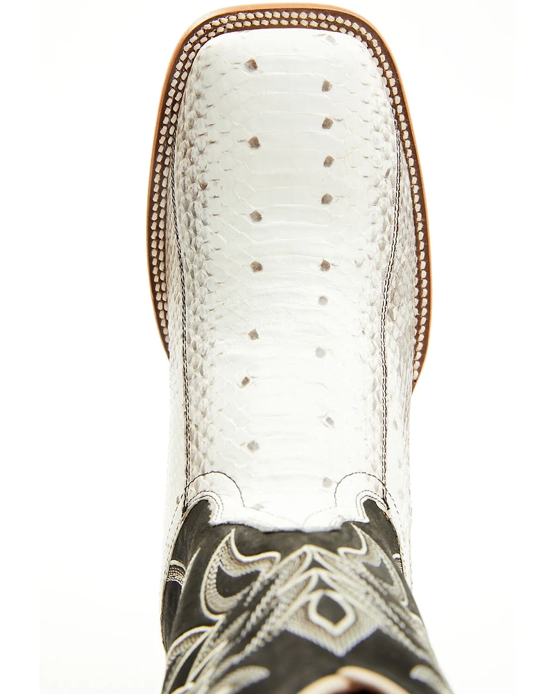 Cody James Men's Exotic Water Snake Back Cut Western Boots - Broad Square Toe