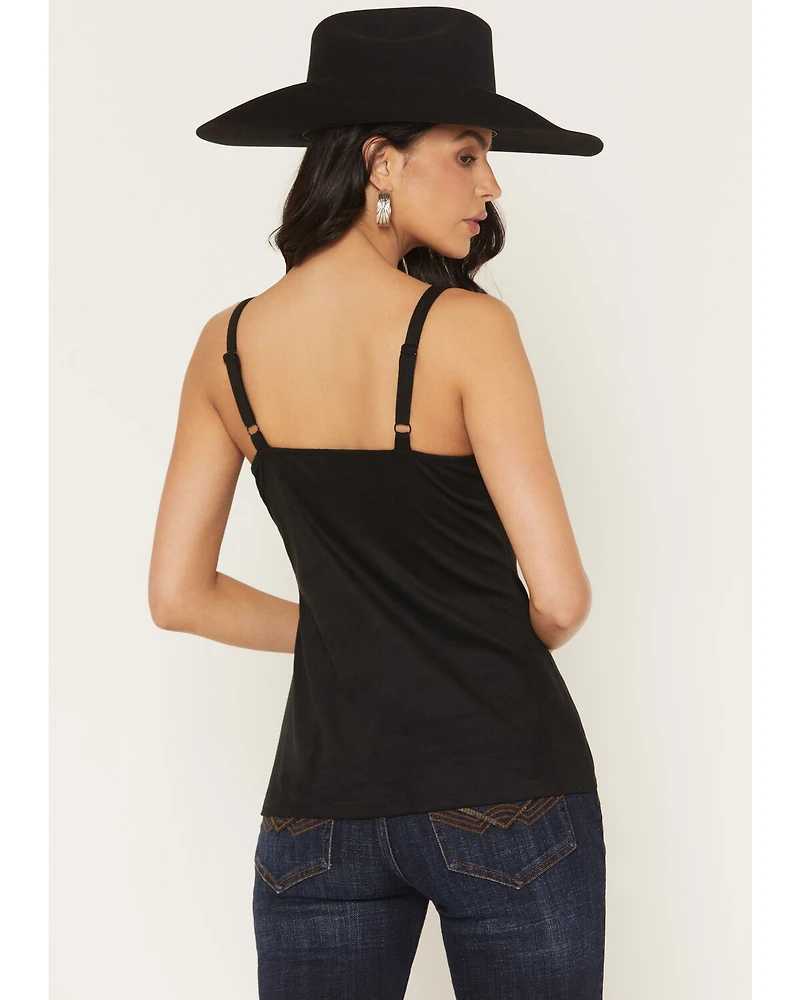 Idyllwind Women's Weona Studded Faux Suede Cami