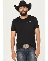 Pendleton Men's Sunset Geo Print Bison Short Sleeve Graphic T-Shirt