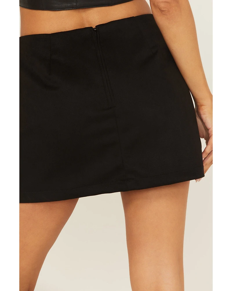 Shyanne Women's Faux Suede Mini Skort
