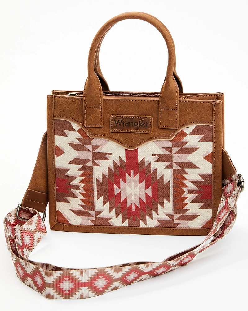Wrangler X Boot Barn Women's Southwestern Print Crossbody Bag