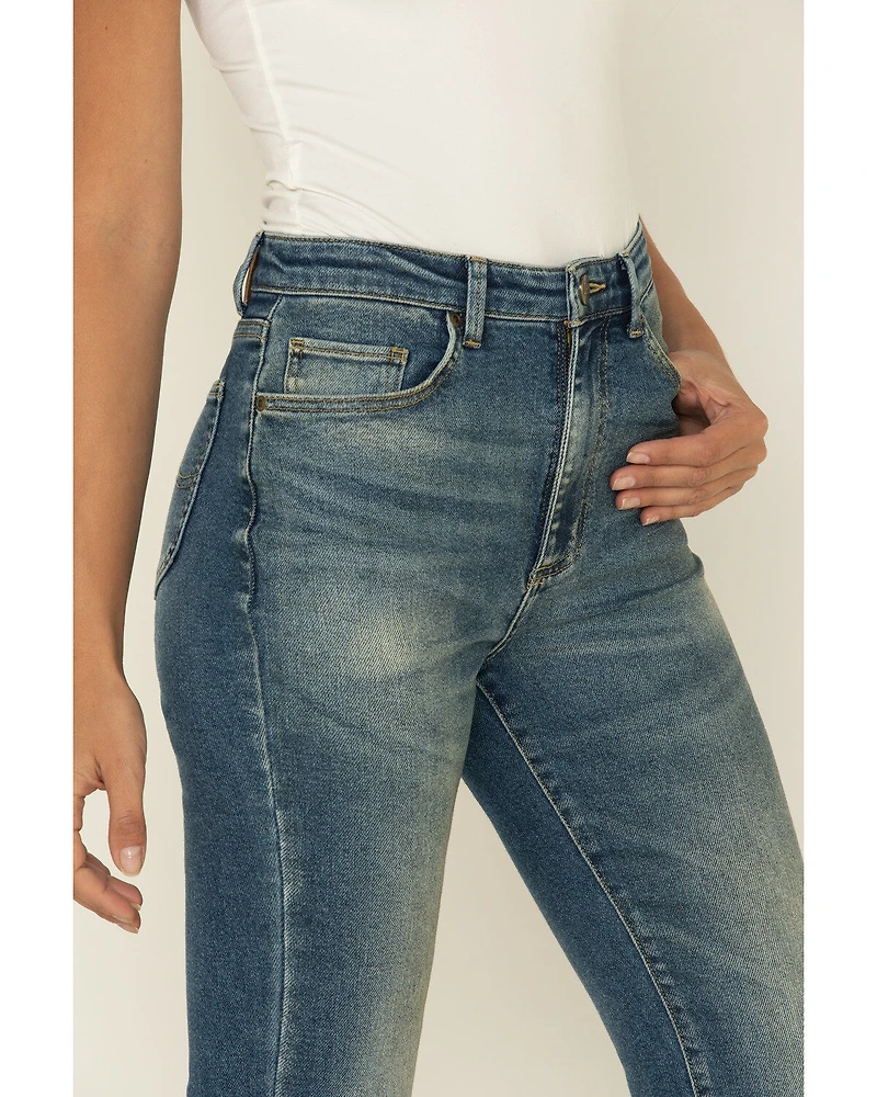 Lee Women's Distance High Rise Flare Jeans