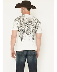 Affliction Men's Kingdom Short Sleeve Graphic T-Shirt