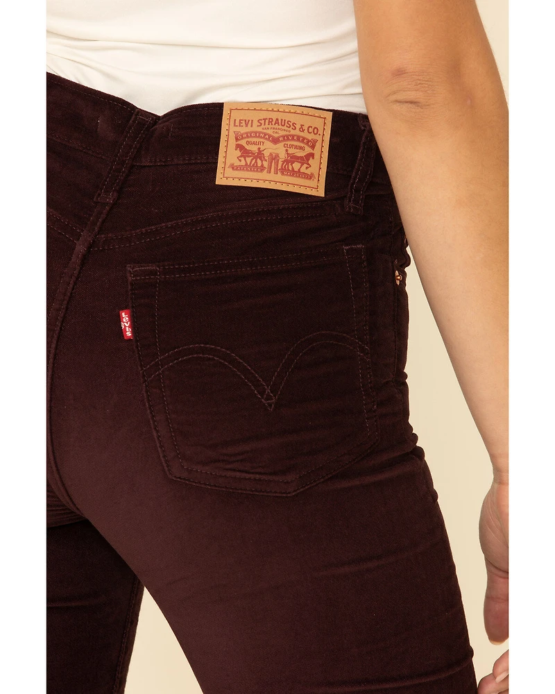Levi's Women's Moleskin High Rise Wedgie Skinny Jeans