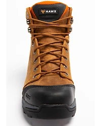 Hawx Men's 6" Lace-To-Toe Hiker Boots - Round Toe