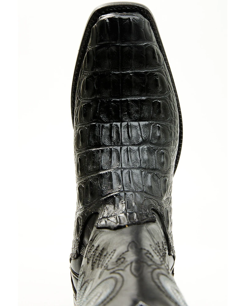El Dorado Men's Exotic American Alligator Western Boots
