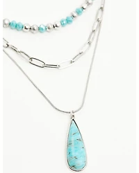 Shyanne Women's Ridge Canyon Turquoise Layered Necklace