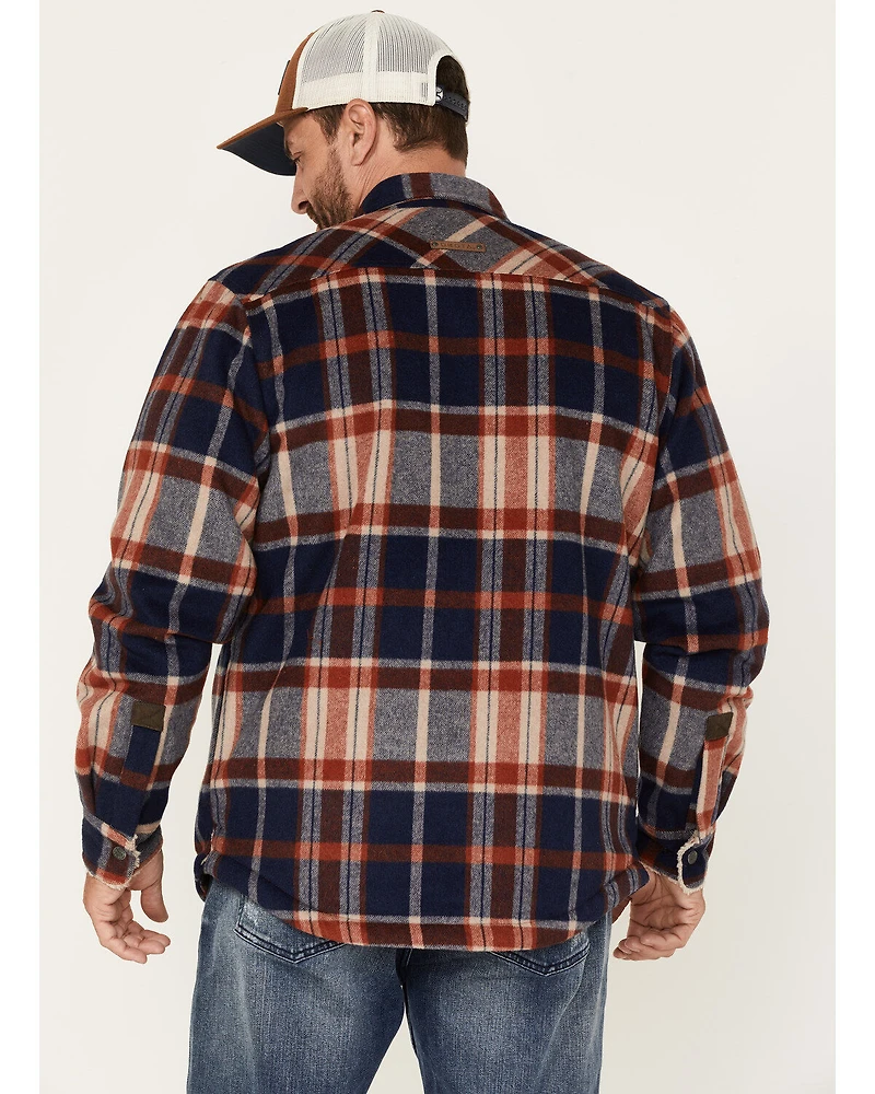 Dakota Grizzly Sherpa Lined Wool Shacket