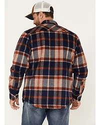 Dakota Grizzly Sherpa Lined Wool Shacket