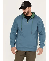 Brothers and Sons Men's French Terry Anorak 1/4 Zip Hooded Pullover
