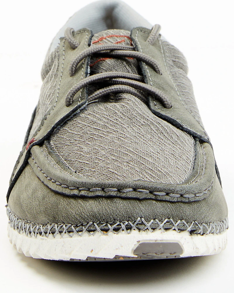 Twisted X Men's Zero Gray Slip-On Casual Driving Moc