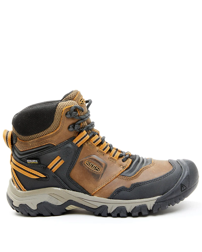 Keen Men's Ridge Flex Waterproof Hiking Boots - Soft Toe