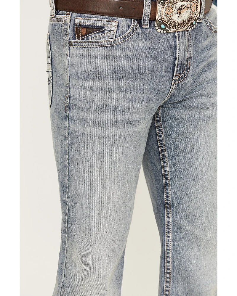 RANK 45® Men's Wild Horse Stackable Straight Stretch Denim Jeans