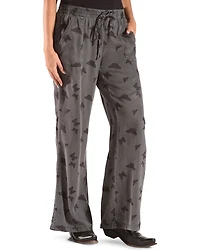 Billy T Women's Butterfly Drawstring Pants