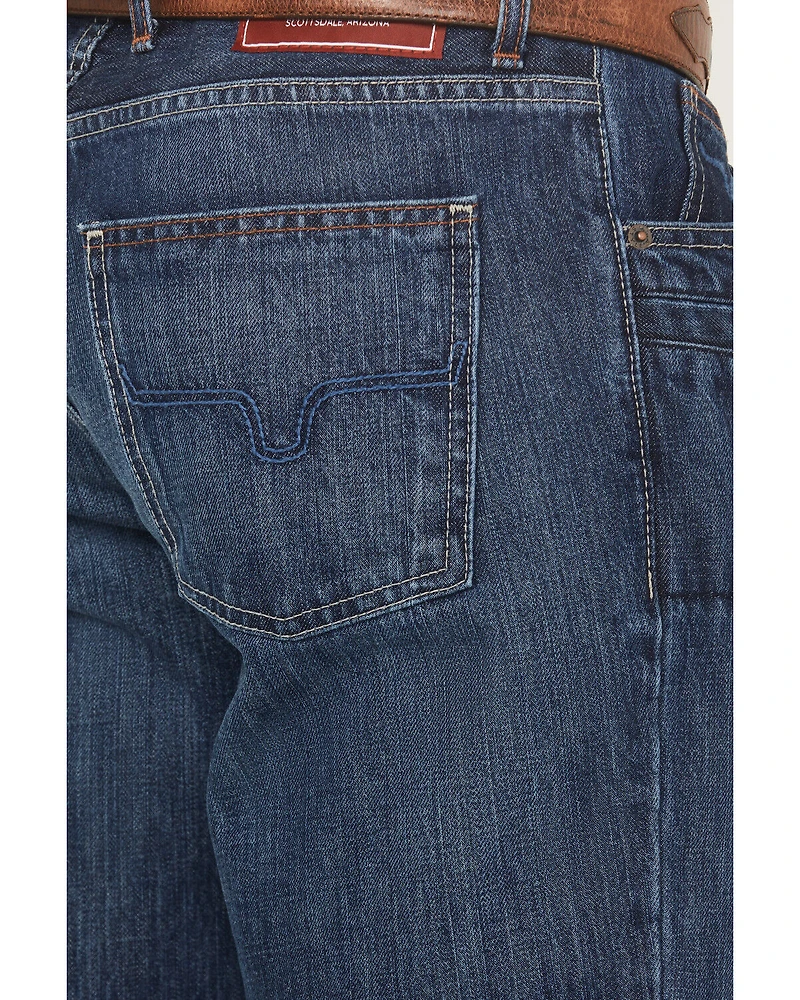 Kimes Ranch Men's Raw Dillon Low Relaxed Bootcut Jeans