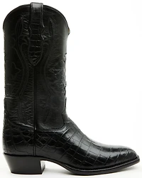 Tony Lama Men's Nile Lightwood Exotic Caiman Western Boots - Square Toe
