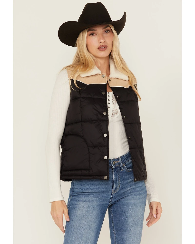 Idyllwind Women's Color Block Snap Vest