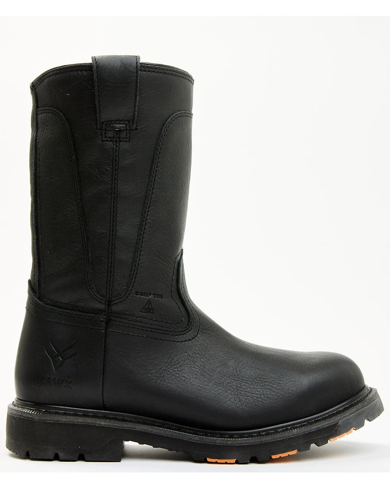 Hawx Men's 11" Industrial Wellington Work Boots - Composite Toe