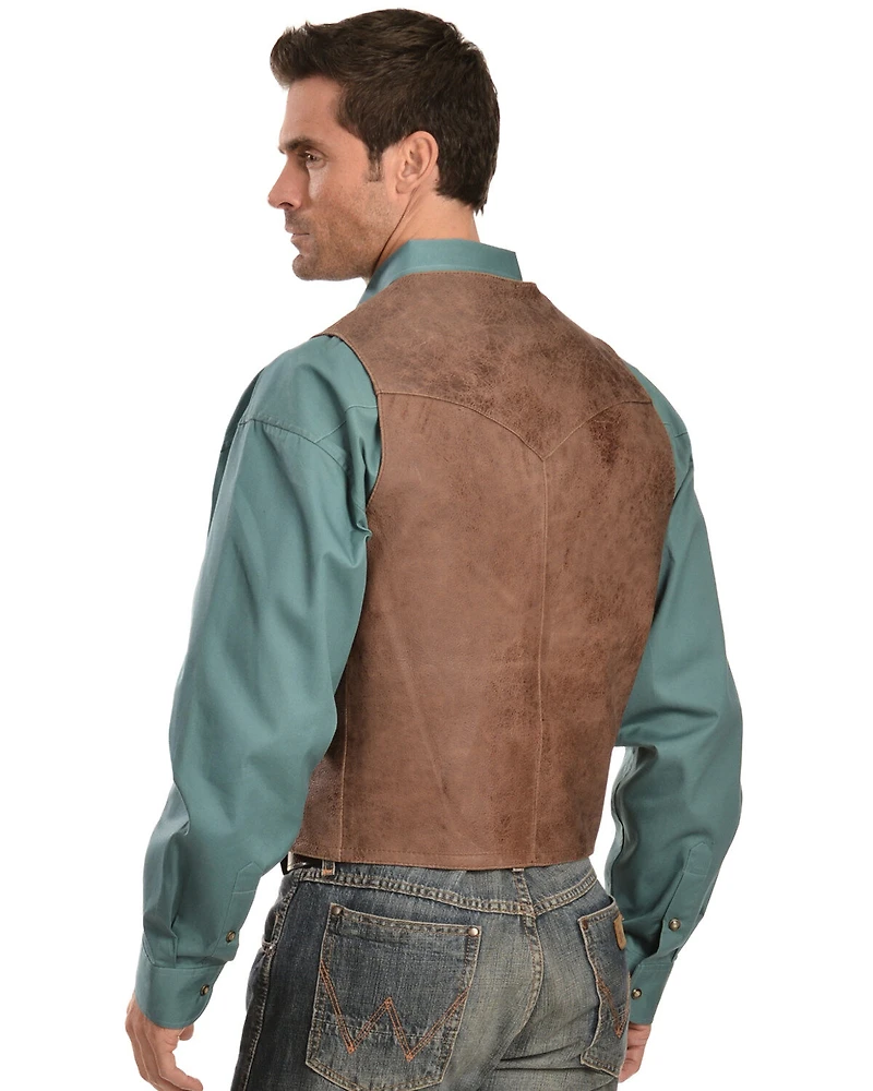 Scully Men's Western Lamb Vest