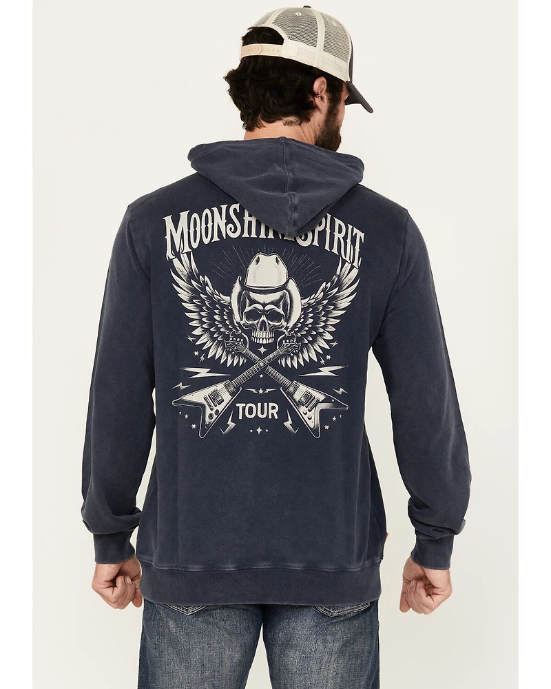 Moonshine Spirit Men's Washed Away Hooded Sweatshirt