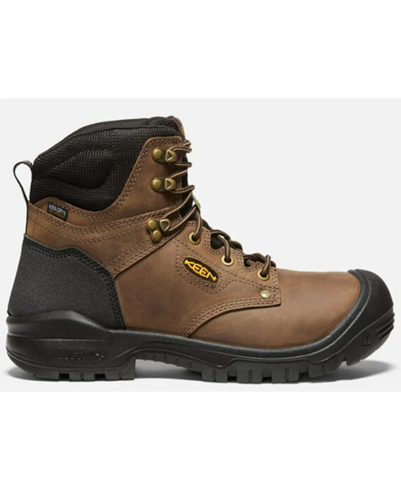Keen Men's Independence 6" Waterproof Work Boots - Soft Toe