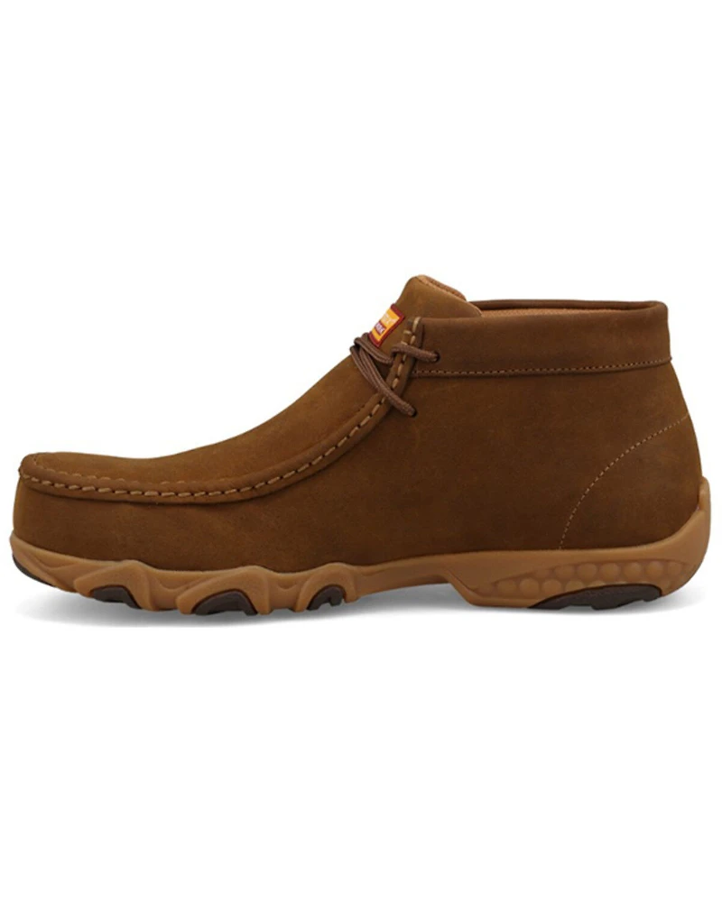 Twisted X Men's Work Chukka Driving Mocs - Nano Composite Toe