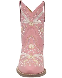 Dingo Women's Floral Western Booties - Snip Toe