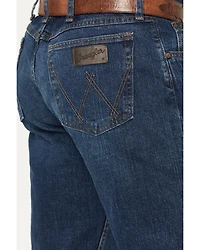 Wrangler X Cody Johnson Men's 02MWX Moonlight Dark Wash Slim Bootcut Stretch Denim Jeans