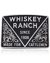 Montana Silversmiths Men's 1906 Cattleman Whiskey Ranch Belt Buckle