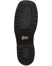 Justin Men's Ames 11" Pull-On Work Boots - Soft Toe