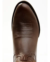 Lucchese Men's Espresso Smooth Western Boots - Round Toe