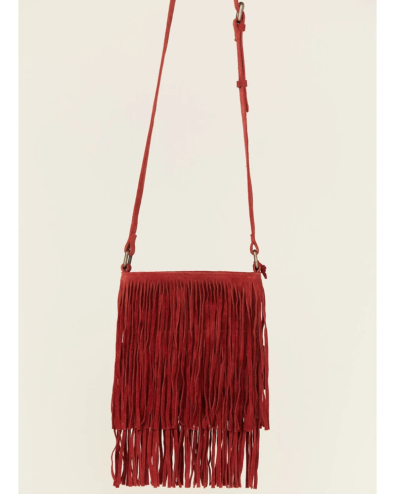 Idyllwind Women's Camarillo Suede Fringe Crossbody Bag