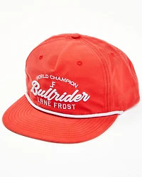 Lane Front Men's Bullriders Retro Logo Rope Solid-Back Ball Cap