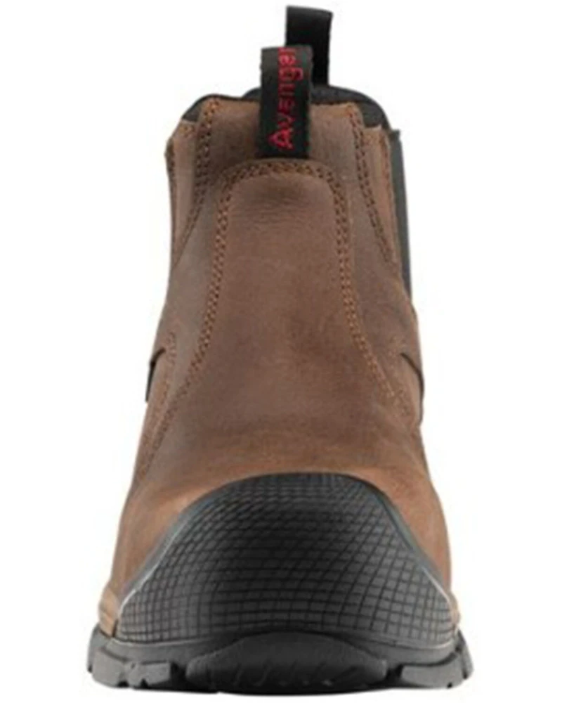 Avenger Men's Ripsaw Romeo Waterproof Pull On Chelsea Work Boots - Alloy Toe