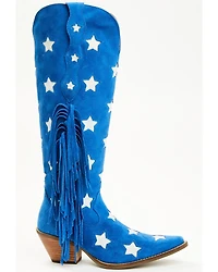 Dingo Women's Super Star Tall Suede Western Boots