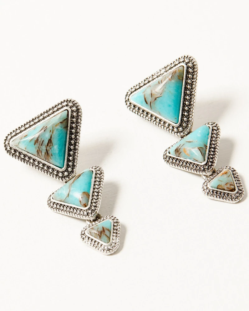Idyllwind Women's Parker Turquoise Earrings