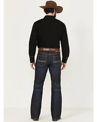 Cody James Men's Night Hawk Wash Duke Relaxed Bootcut Stretch Denim Jeans