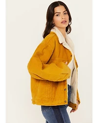 Levi's Women's 90's Corduroy Sherpa Trucker Jacket